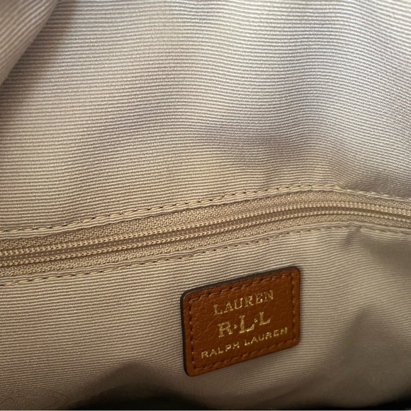 Ralph Lauren Navy & Pink Flamingo Satchel bag - Picture 8 of 10